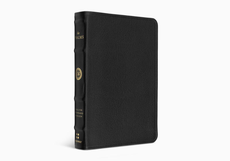 ESV The Psalms Black Top Grain Leather