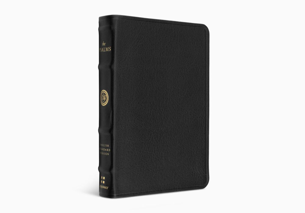 ESV The Psalms Black Top Grain Leather