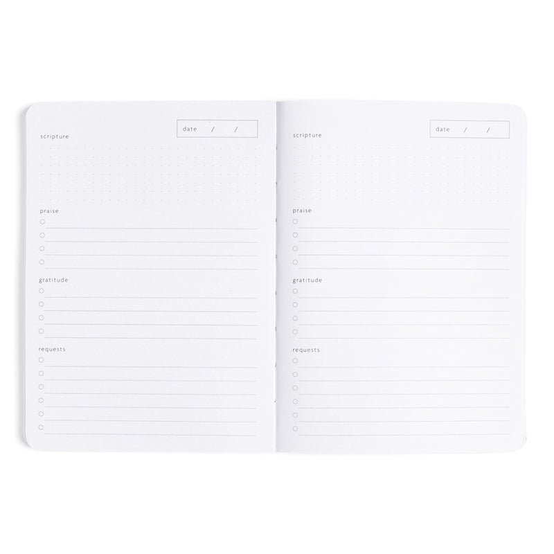 Prayer Journal from Church Notes Blush Pink