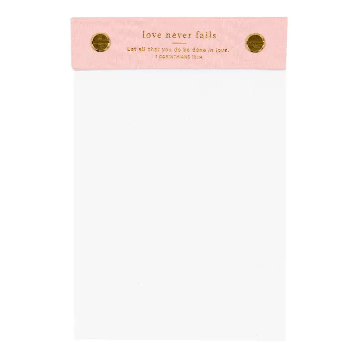 Love Never Fails Desktop Notepad