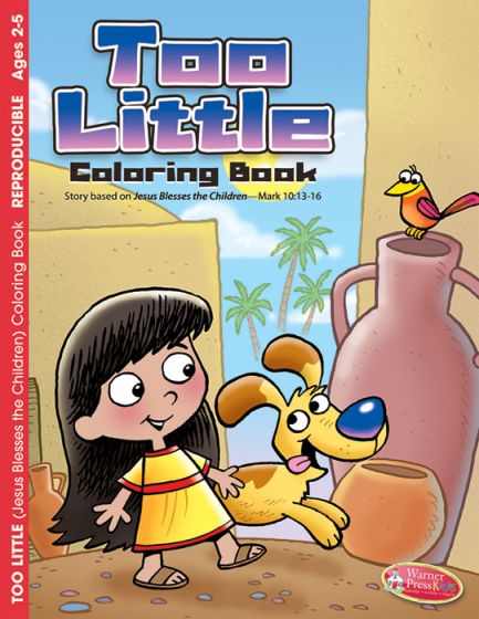 Too Little Coloring Book Ages 2-5