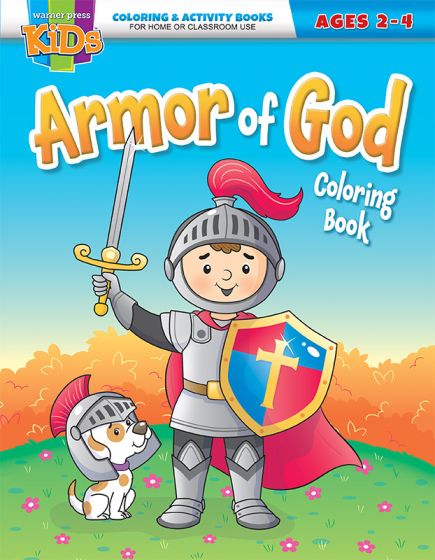Armor of God Coloring Book ages 2-4