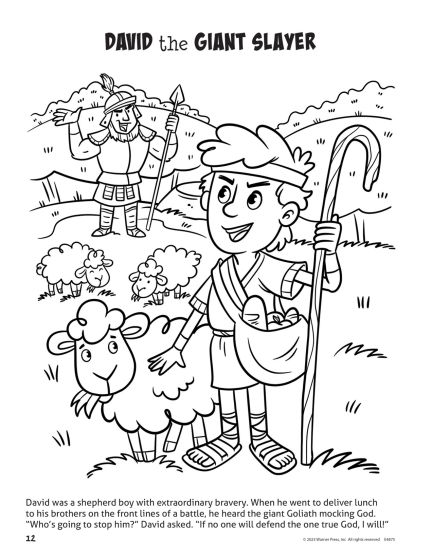 Bible Superheroes Coloring Book Ages 5-7