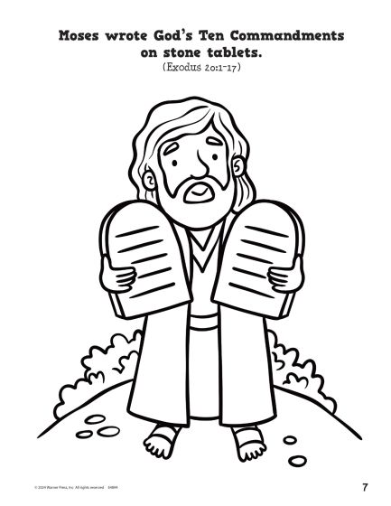 Bible Stories Coloring Book Ages 2-4