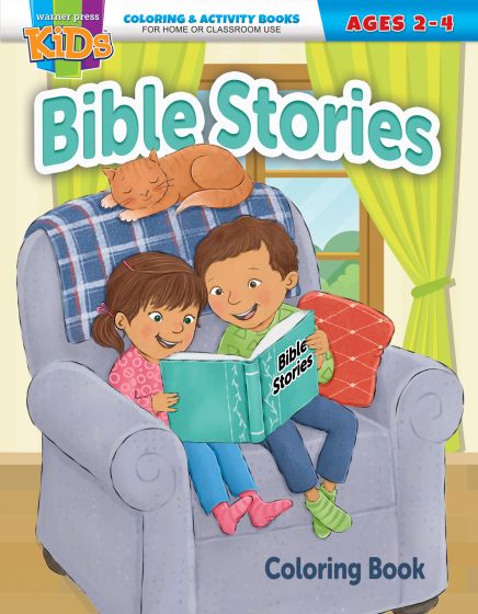 Bible Stories Coloring Book Ages 2-4