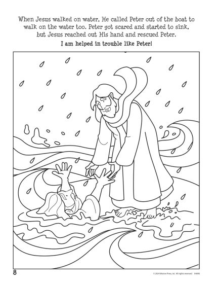I Am a Child of God Coloring Book Ages 5-7