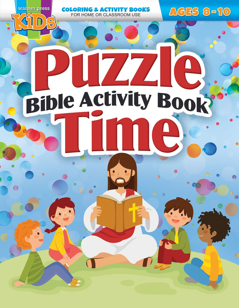 Puzzle Time Bible Activity Book Ages 8-10