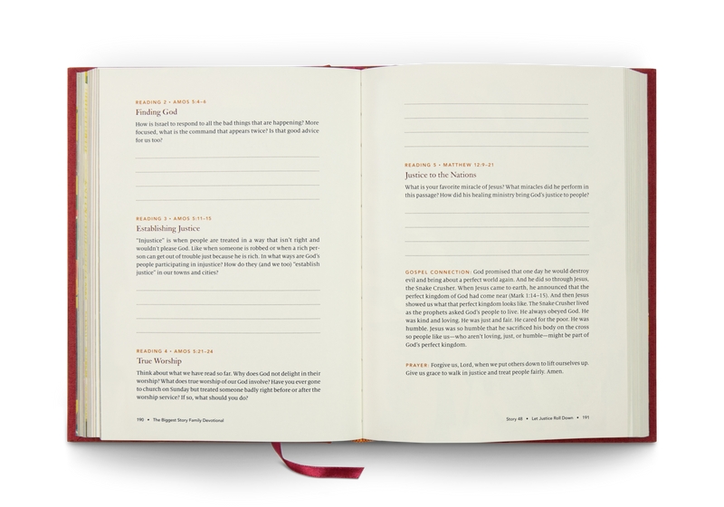 The Biggest Story Family Devotional