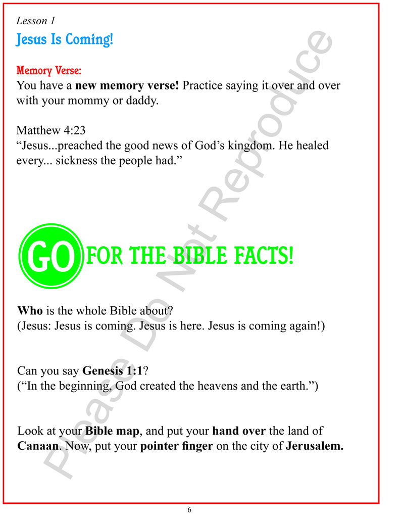 Stop, Look, & Listen - Life of Christ