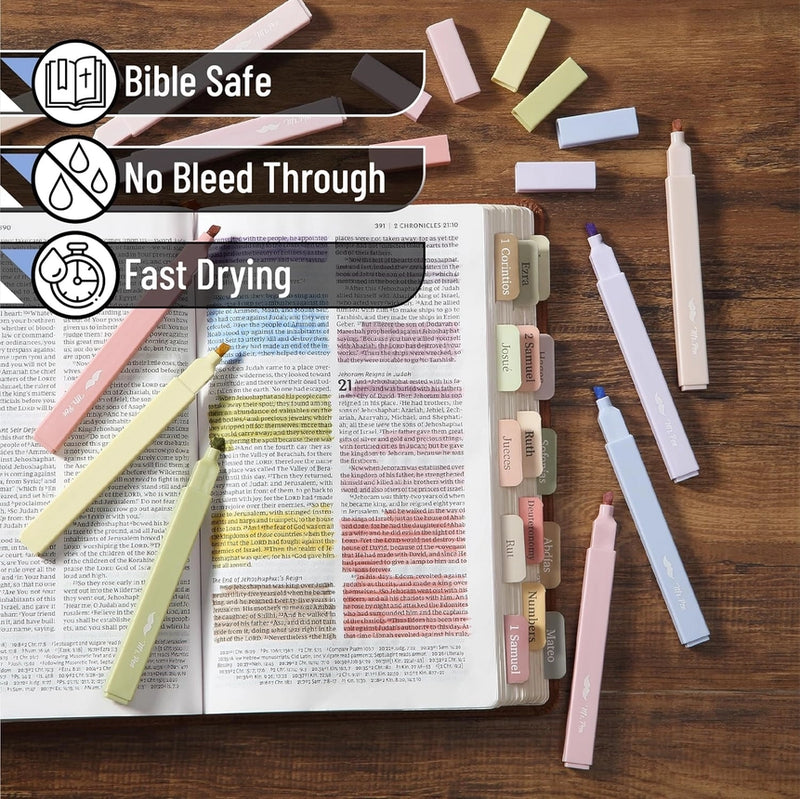 Mr. Pen Aesthetic Highlighters, 10 pack Chisel Tip