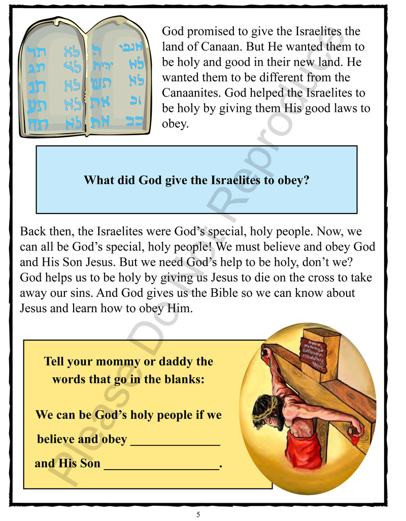 Take Time to be Holy - Leviticus-Numbers
