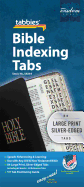 Tabbies OT/NT Large Print Silver Bible Indexing Tabs