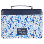 Bible Cover Trust in the Lord Medium (Blue)