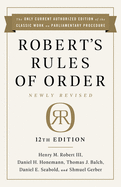 Robert's Rules of Order Revised 12th Edition
