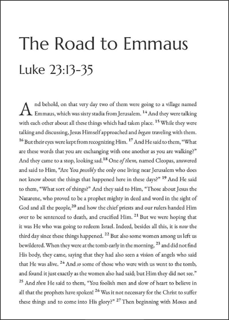 On The Road to Emmaus: Discovering Christ and the Church in the OT