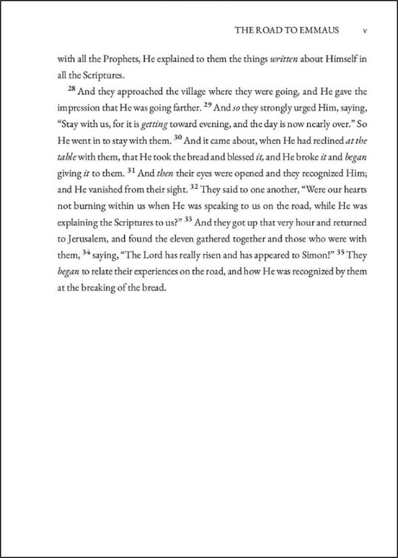 On The Road to Emmaus: Discovering Christ and the Church in the OT