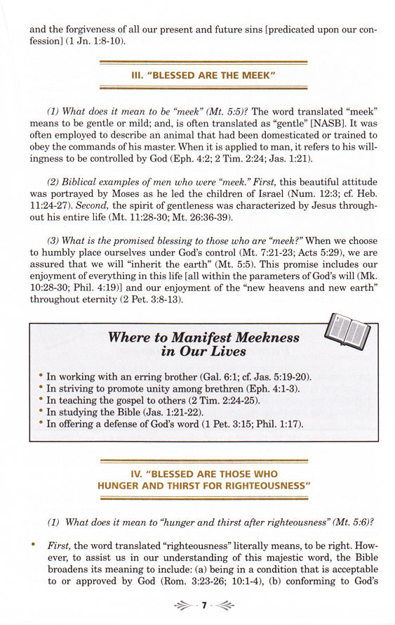 Attitudes Lesson 1-7