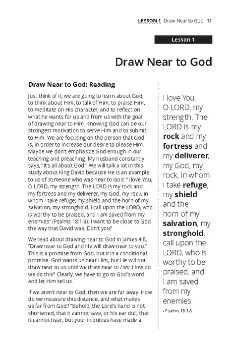 Drawing Nearer to God