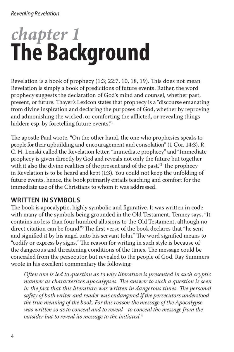 Revealing Revelation