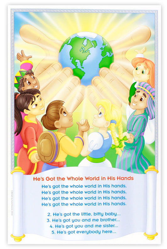 Children's Bible Songs Bulletin Board