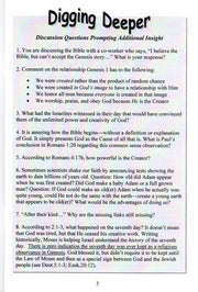 Lesson 1 Digging Deeper