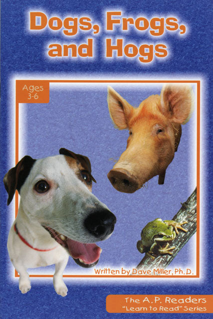 Dogs, Frogs, and Hogs Learn to Read Series Level 1