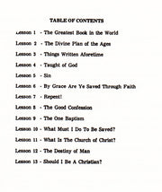 Table of Contents