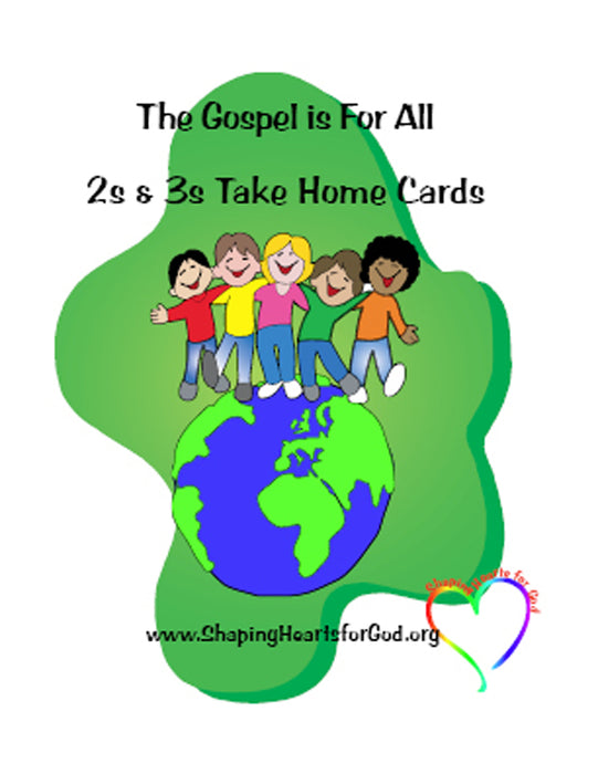 The Gospel Is For All Take Home Cards - Acts