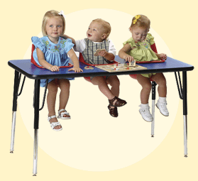 Toddler Table 3 Seat