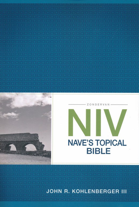 Zondervan NIV Nave's Topical Bible, paperback
