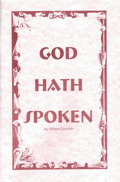 God Hath Spoken