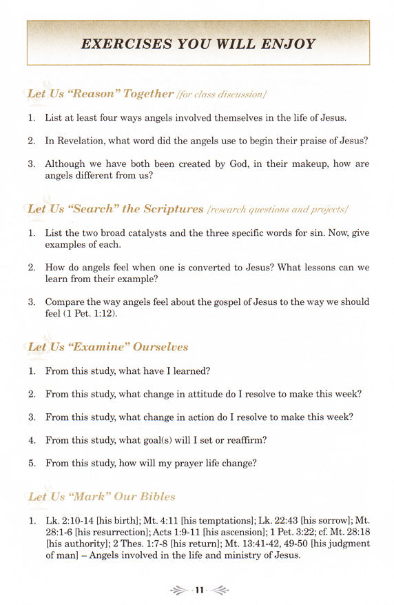 Angels Lesson 1-11