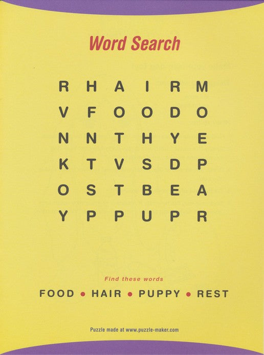 God Made Puppies Story & Activity Book