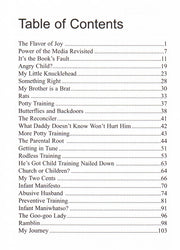 Table of Contents