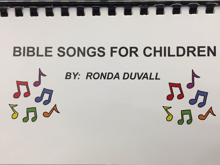 Bible Songs for Children (flip book and CDs)