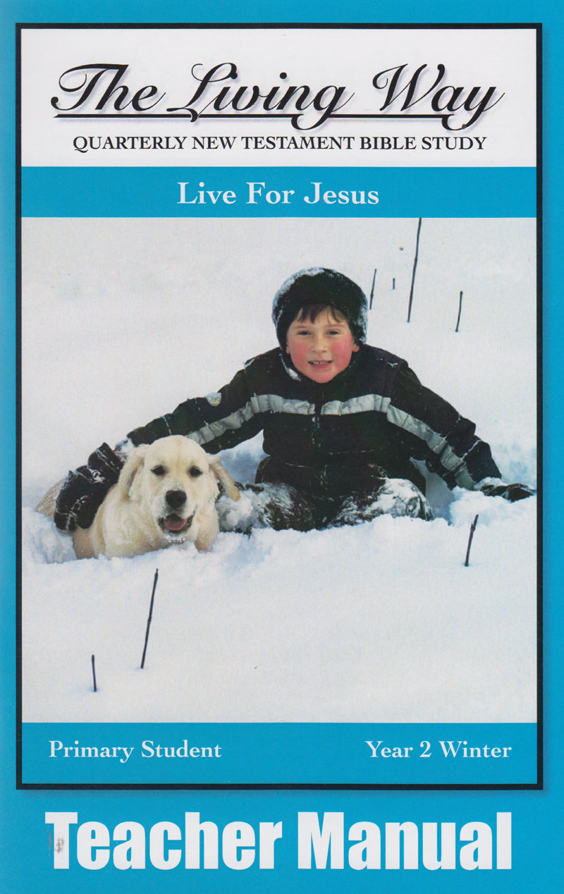 PRIMARY 2-2 MAN - Live for Jesus