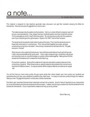 Note to Dedicated Teachers