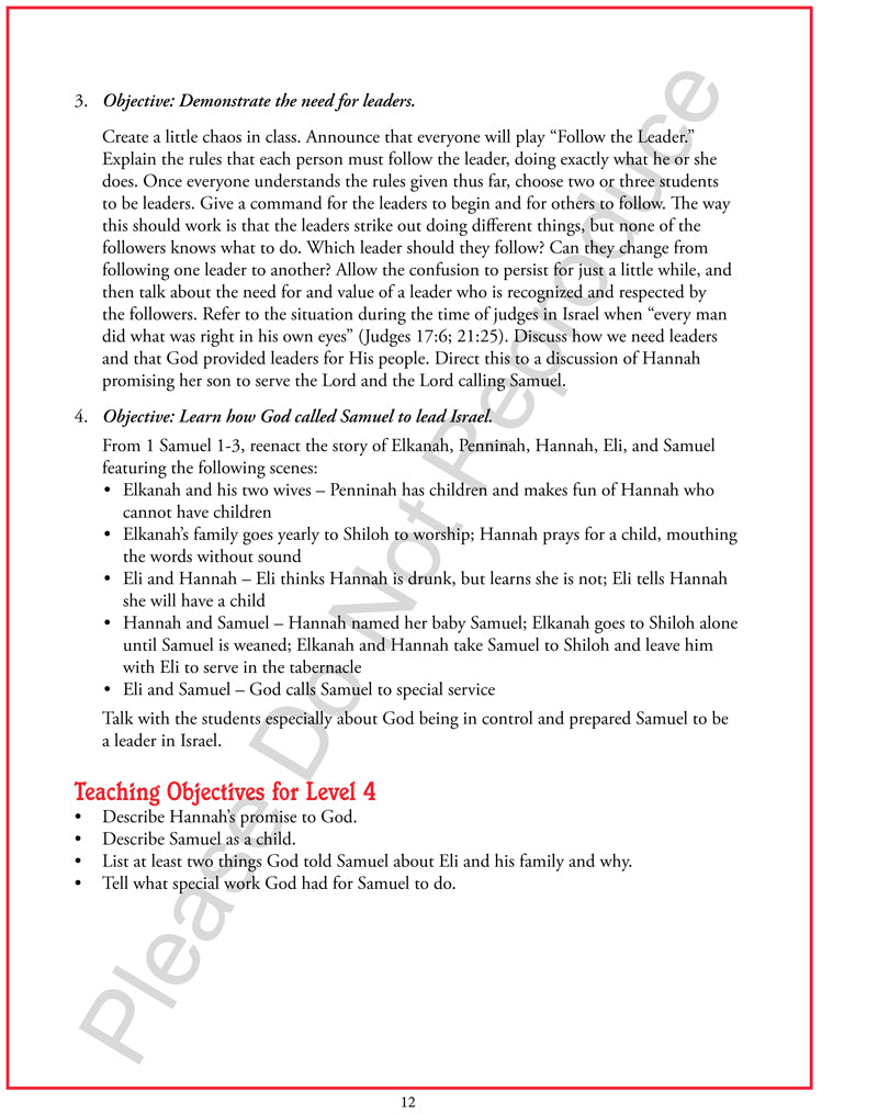 Lesson One Sample page 2