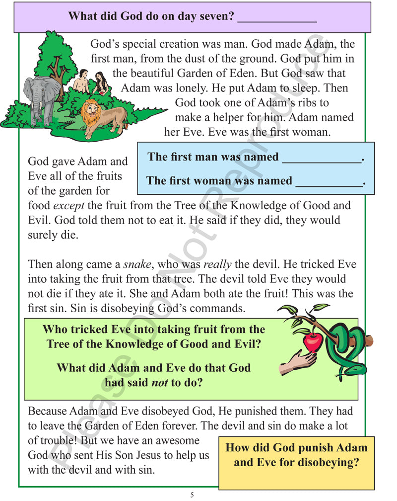 Lesson One Sample page 3