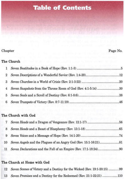 Table of Contents