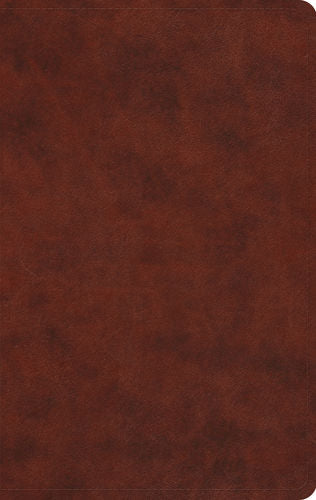ESV Large Print Value Thinline Bible, Chestnut, Trutone