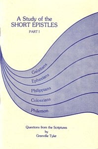 A Study of the Short Epistles - Part 1