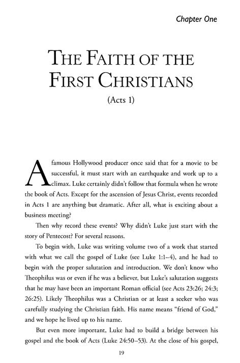 Be Dynamic: Acts 1-12