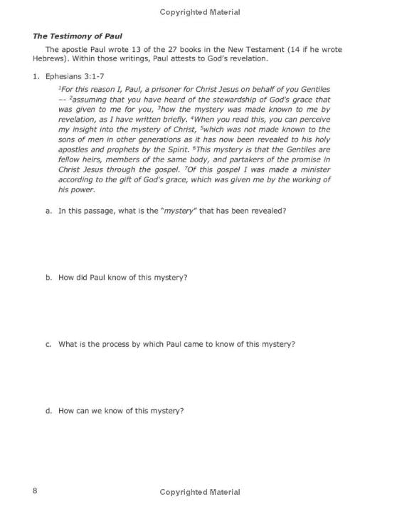 The Bible:  Its Origin, Transmission, and Translation