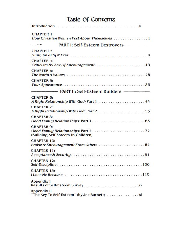 I Love Me, I Love Me Not...