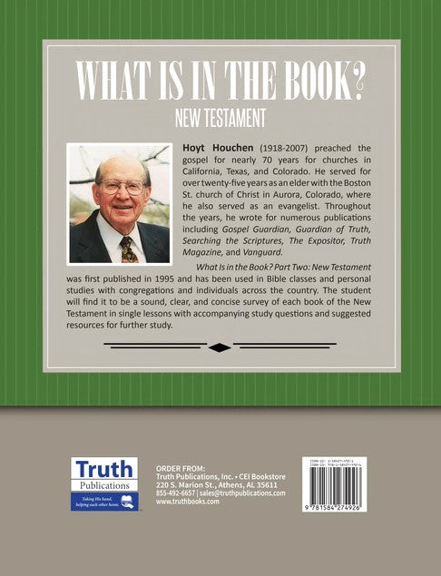 What Is In The Book? Part 2: New Testament