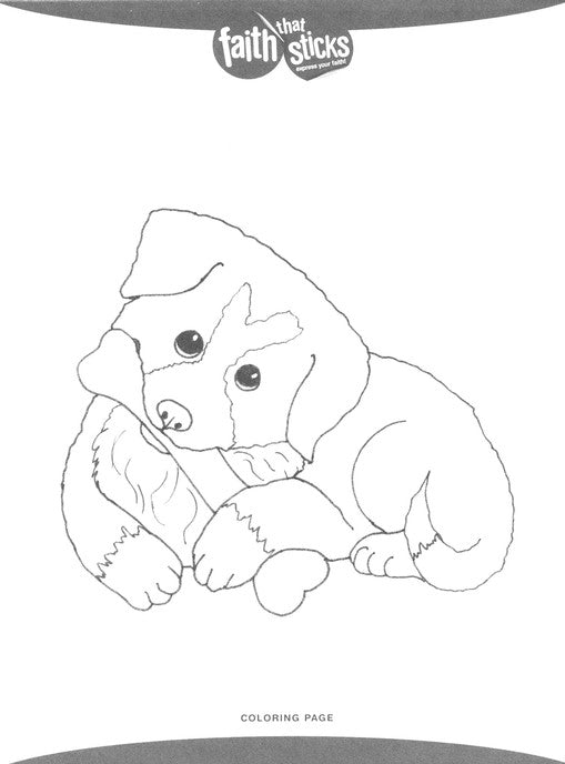 God Made Puppies Story & Activity Book