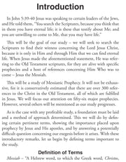 Messianic Introduction
