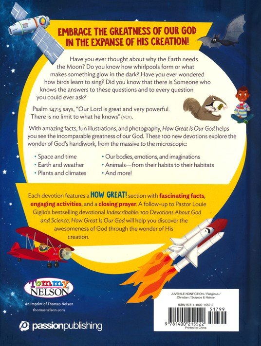 How Great Is Our God: 100 Indescribable Devotions About God and Science