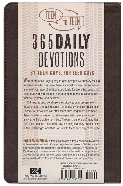 365 Daily Devotions for Teen Guys